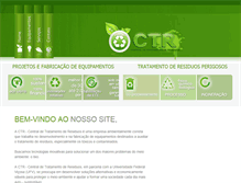 Tablet Screenshot of ctrresiduos.com.br